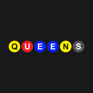 Queens in Subway Bubbles T-Shirt