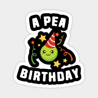 Funny Birthday Jokes Pea Pun Magnet