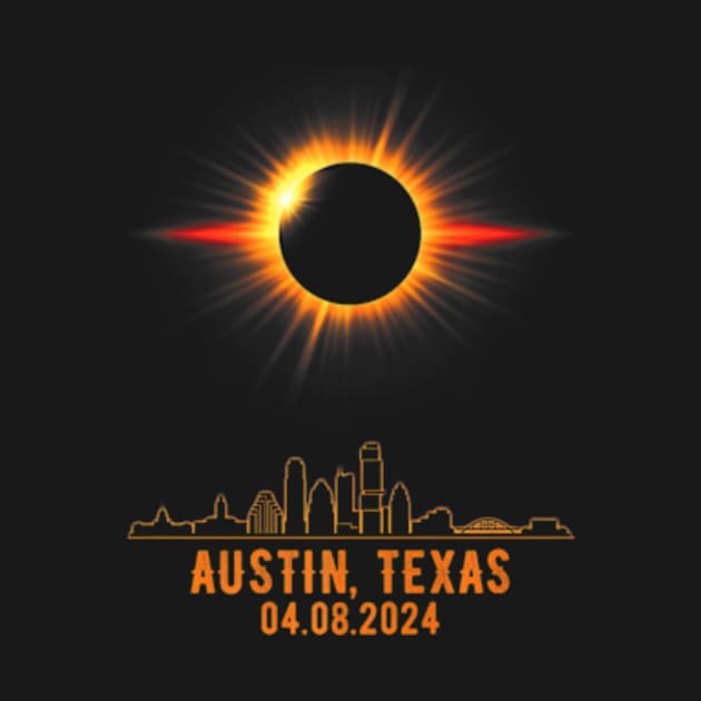 Total Solar Eclipse 04.08.2024 Austin Texas by Diana-Arts-C