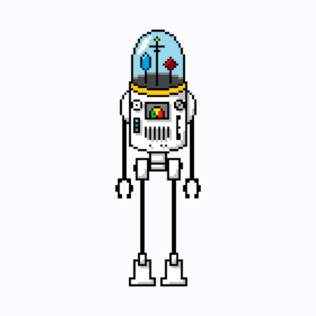 Pixel Robot 016 by Vampireslug