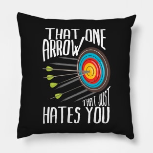 ARCHERY: That One Arrow Pillow