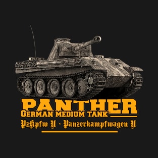 Panzerkampfwagen V Panther - German Tank WW2 T-Shirt