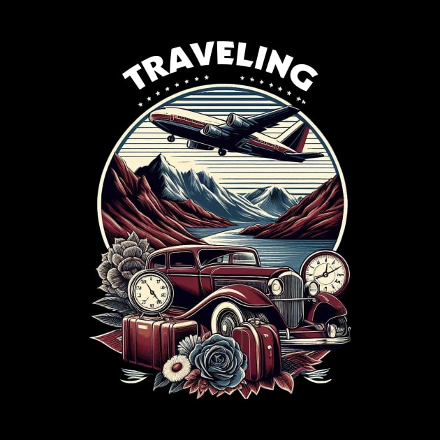 Traveling Old School by Tumbass Pese