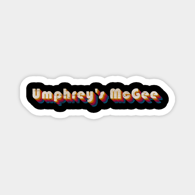 retro vintage Umphrey's McGee Magnet by TulenTelan