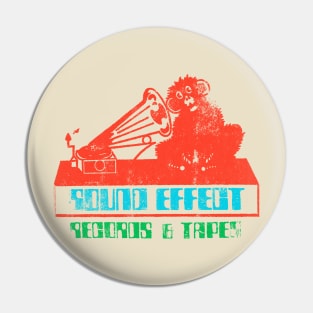 Sound Effect records and tapes Pin