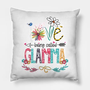 Love Being Called Glamma Happy Mother's Day Pillow