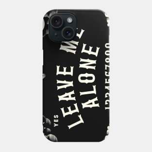 Ouija Board Leave Me Alone Sarcastic Design Phone Case