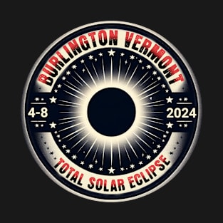 BURLINGTON VERMONT TOTAL SOLAR ECLIPSE T-Shirt