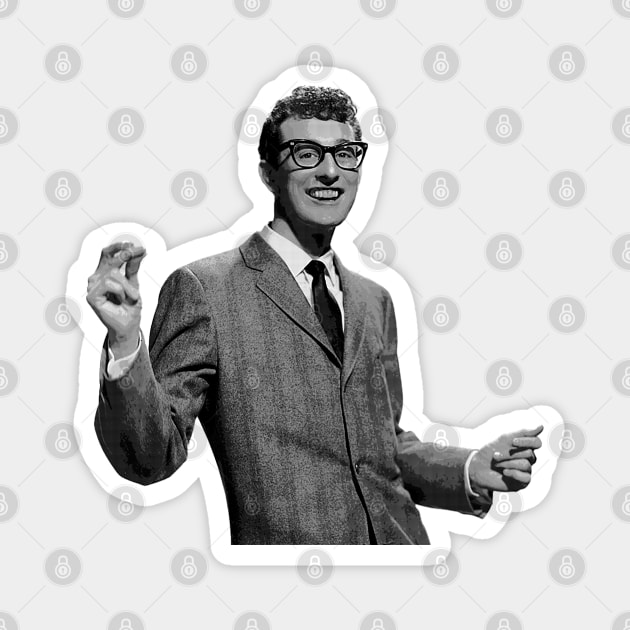 Buddy Holly Magnet by TheMusicFav