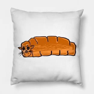 Cat Bread Pillow