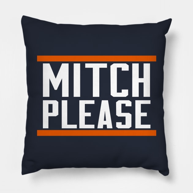 Mitch Please Pillow by BodinStreet