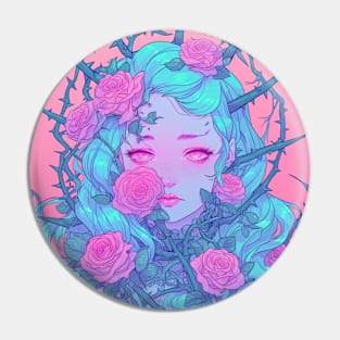 Roses and Thorns Pin