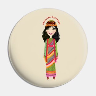 Assyrian Princess Pin