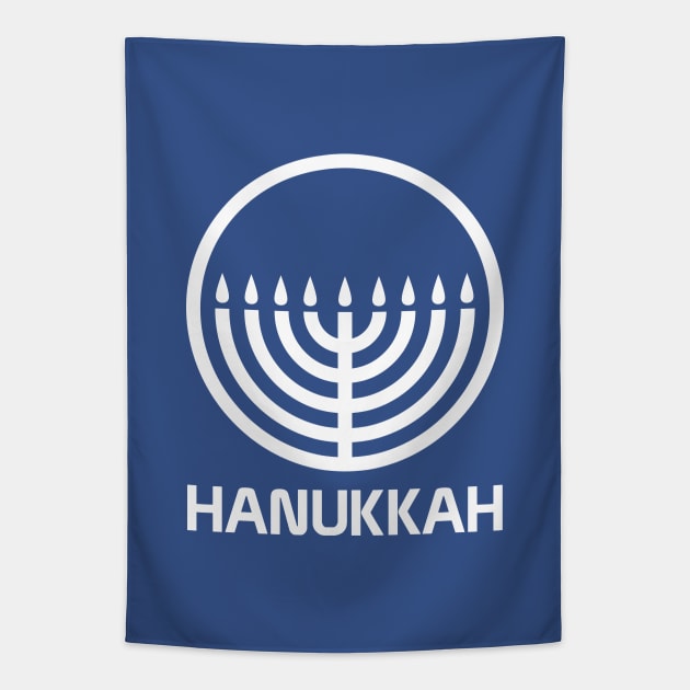 Epcot-style Hanukkah Tapestry by GoAwayGreen