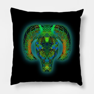 Aries 9c Black Pillow