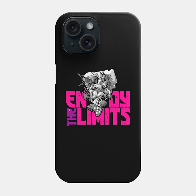 Enjoy The Limit Phone Case by Pikiran Bobrok