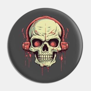 SkullJamz - Classic Pin