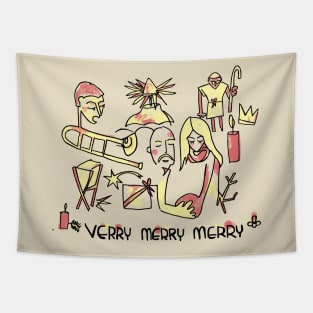 Verry Merry Merry Xmas Tapestry