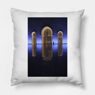 Grand Mosque Adu Dhabi Pillow