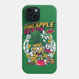 Retro Cereal Box Pineapple Crunch // Junk Food Nostalgia // Cereal Lover Phone Case