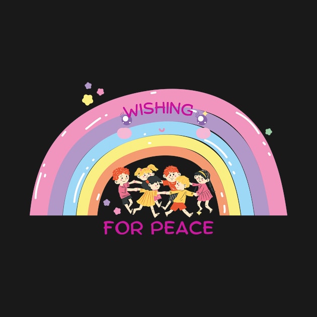 Wishing for Peace - Lifes Inspirational Quotes by MikeMargolisArt