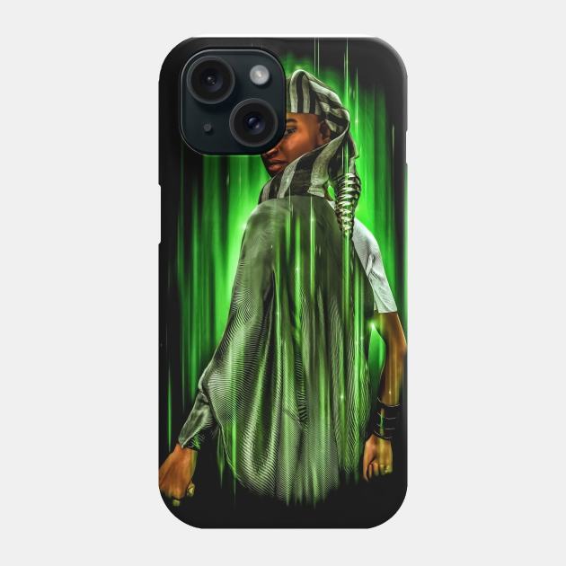 Toon black pharaoh Phone Case by JoeTred