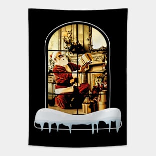 Santa in your house Tapestry