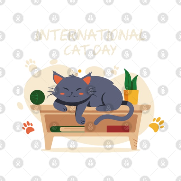 International cat day by thexsurgent