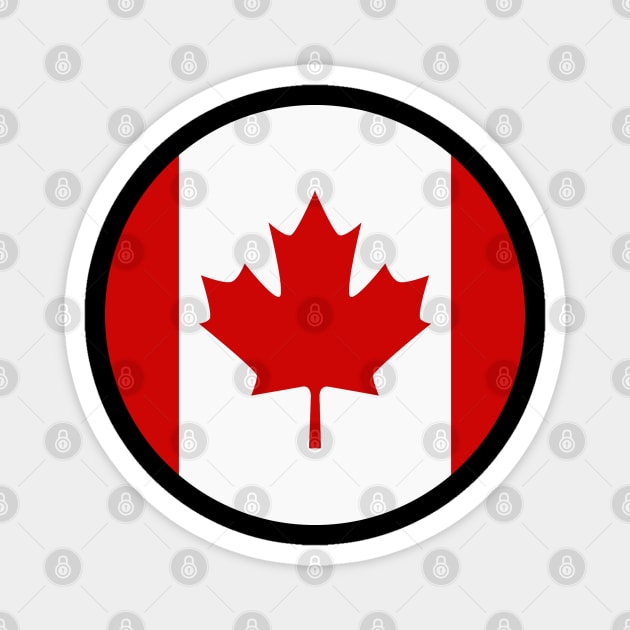 Canada Flag Design Magnet by TinPis