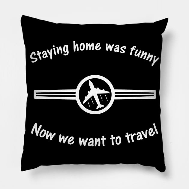 holiday travel Pillow by Karpatenwilli