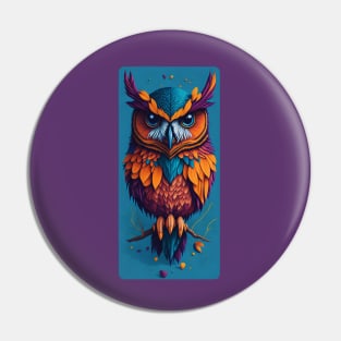 Fancy Owl Pin