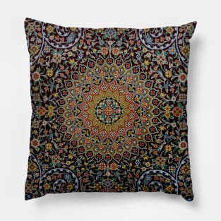 Persian traditional carpet floral pattern Pillow