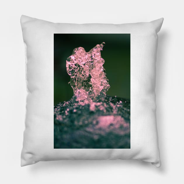 Pink Fighter Pillow by balazsromsics