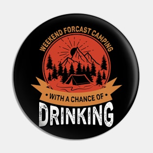 Camping Pin