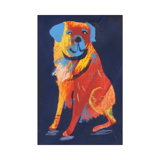 Orange Dog by OllieLett