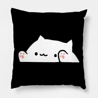 vintage-cute cat Pillow