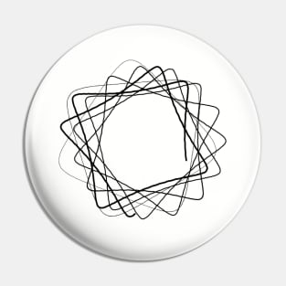 Imperfect Spirograph no.6 Pin