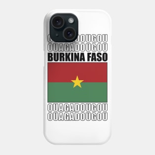 Flag of Burkina Faso Phone Case