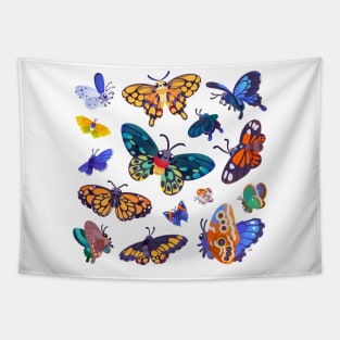 Butterflies Day Tapestry