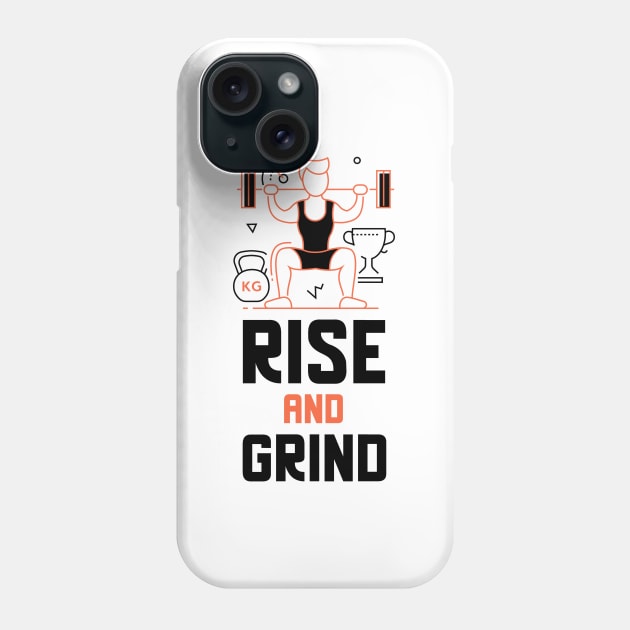 Rise And Grind Phone Case by Jitesh Kundra