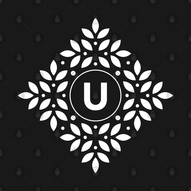 Monogram letter U by Florin Tenica