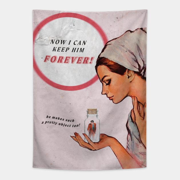 Keep him forever Tapestry by Winn Prints