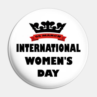 International Women's day Pin