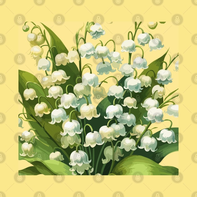 Lily of The Valley by Siha Arts