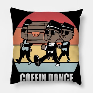 Coffin Dancing Pallbearers Pillow