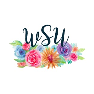 Floral WSU T-Shirt