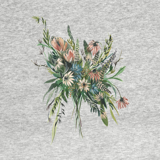 Wildflower Olivia - Wildflowers - T-Shirt