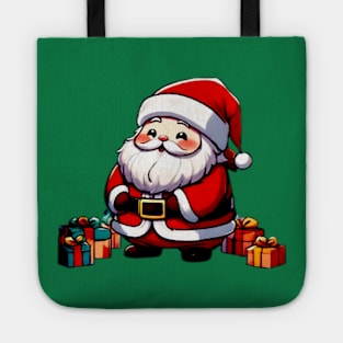 Happy Kawaii Santa Claus 05 Tote