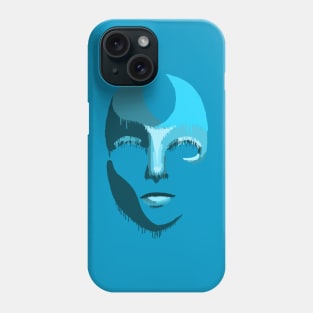 Melty blue Phone Case