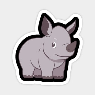 Rhinoceros Magnet